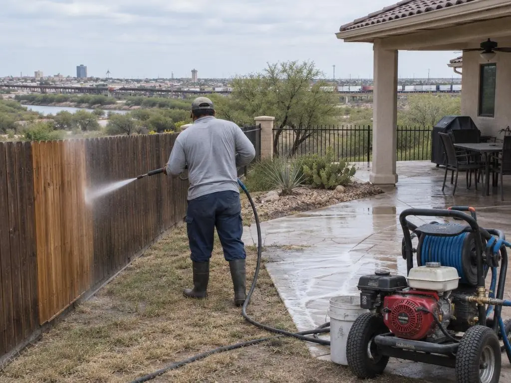 Fence & Patio Cleaning in Laredo, TX